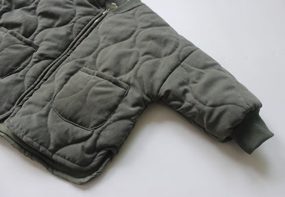 ショートコート・ジャケット・ジャンパー Padded Solid Color Zipper Jacket 中綿 パデッド ジップアップ ジャケット【mh0012252】
