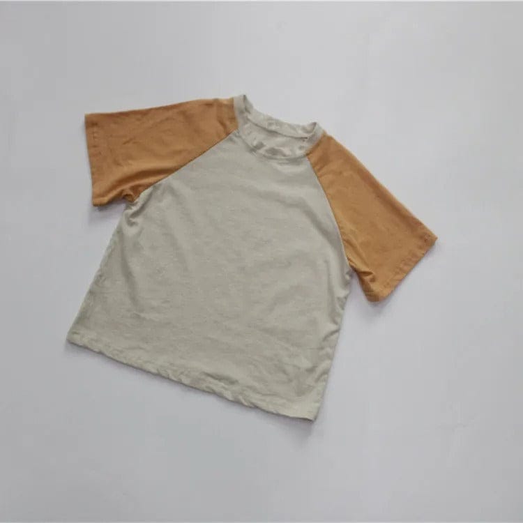 半袖Tシャツ Orange / 24M 80cm キッズ ラグラン 半袖 Tシャツ【mh0000495】