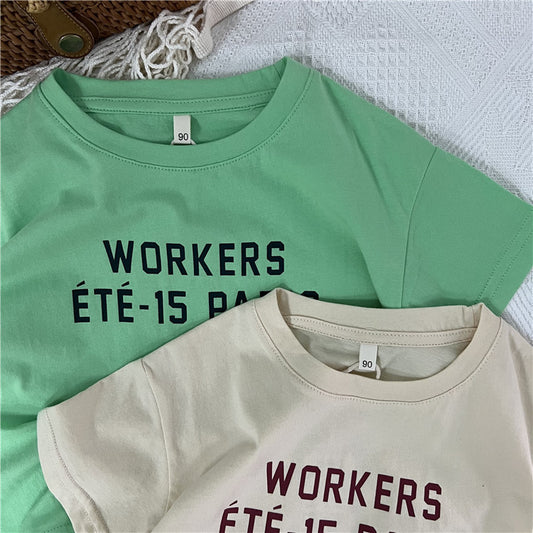 半袖Tシャツ Short Sleeve Crew Neck Print Top プリント クルーネック Tシャツ【mh0012248】