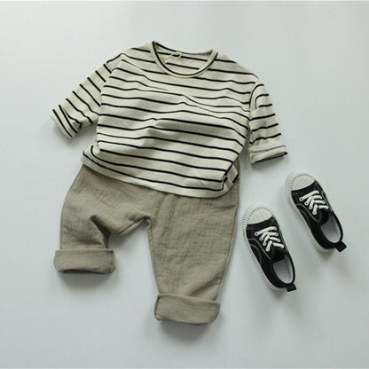 長袖Tシャツ キッズ ボーダー 長袖 Tシャツ トップス【mh0000625】