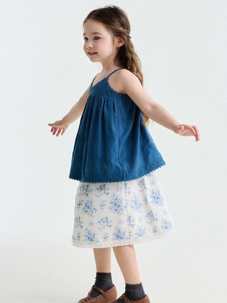 French Floral Lace Cotton Skirt レース ショートスカート【mh0013204】 yunerma スカート