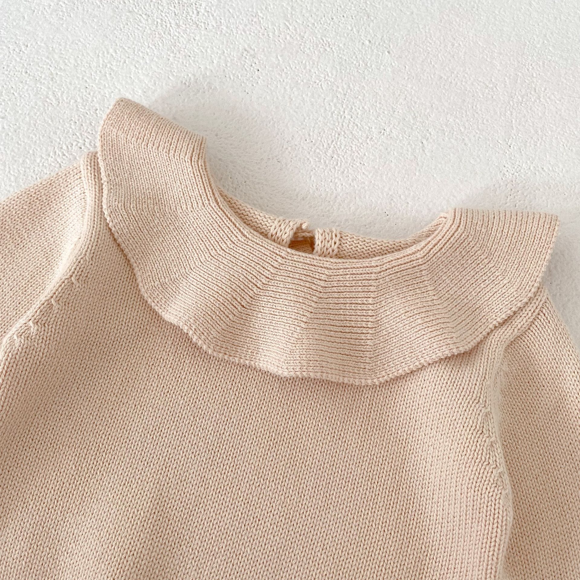 Frill Collar Knit Sweater フリルカラー ニット セーター【mh0002453】 Engepapa ニット・セーター