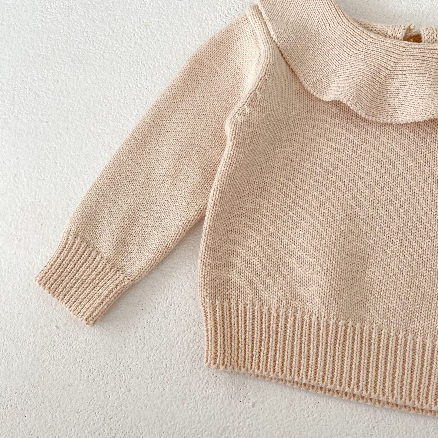 Frill Collar Knit Sweater フリルカラー ニット セーター【mh0002453】 Engepapa ニット・セーター