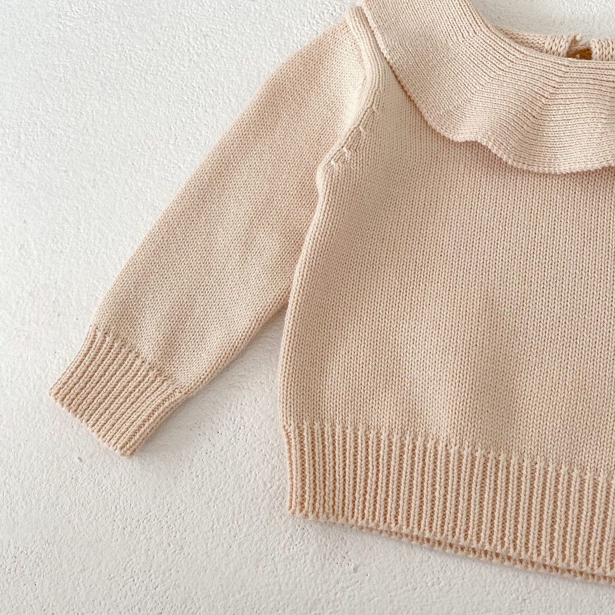Frill Collar Knit Sweater フリルカラー ニット セーター【mh0002453】 Engepapa ニット・セーター