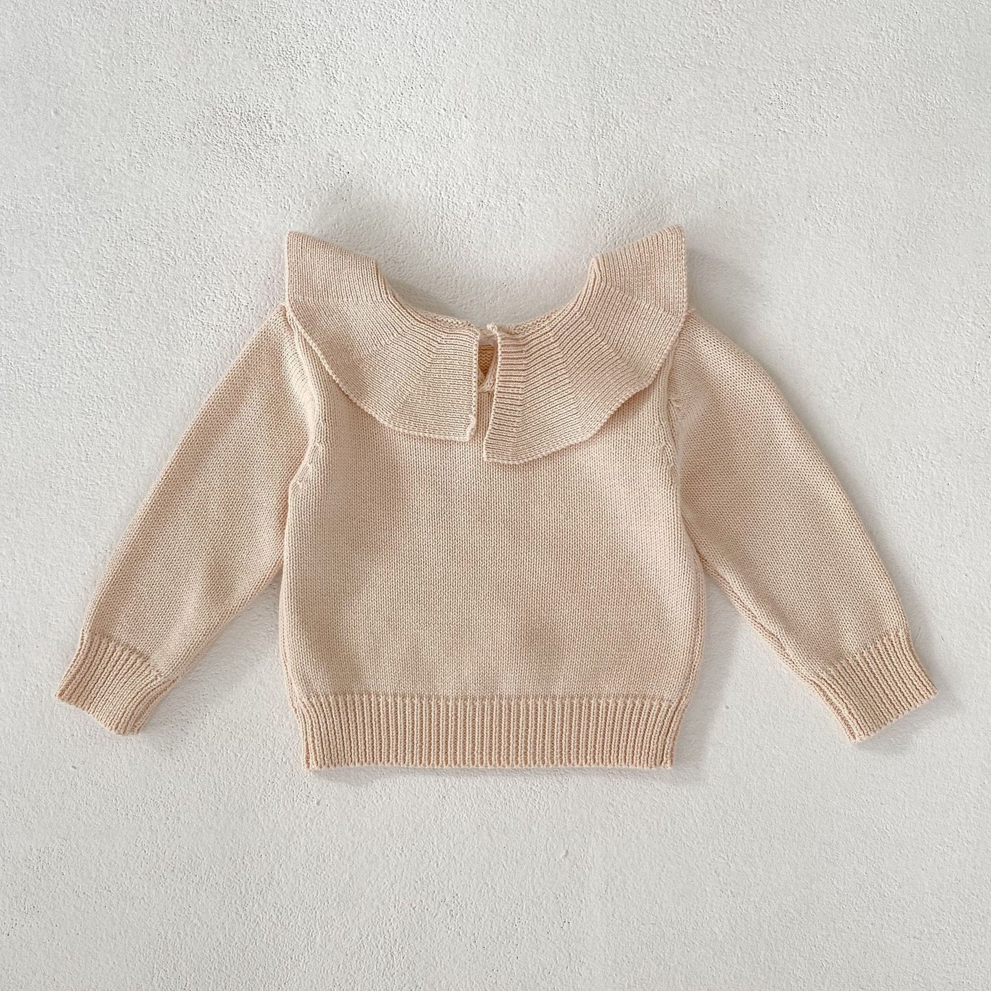 Frill Collar Knit Sweater フリルカラー ニット セーター【mh0002453】 Engepapa ニット・セーター