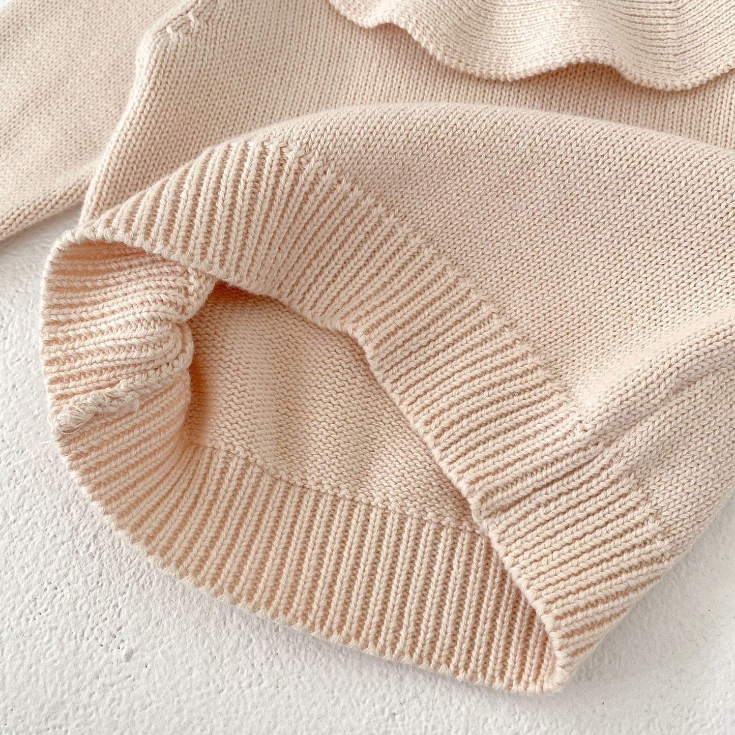 Frill Collar Knit Sweater フリルカラー ニット セーター【mh0002453】 Engepapa ニット・セーター