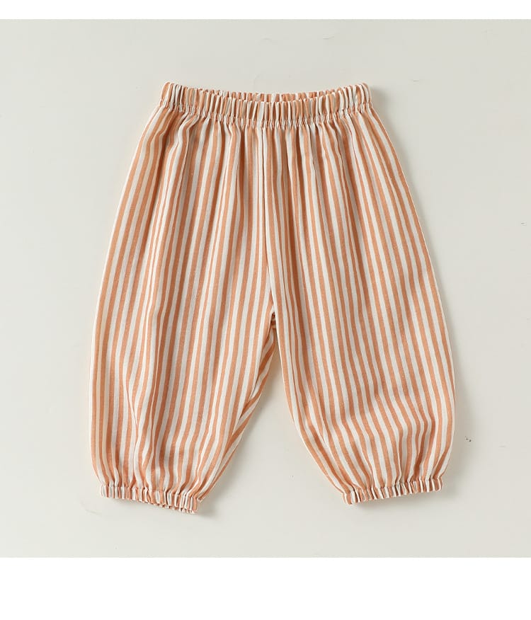 Fruit Print Cotton Pants アニマル＆フルーツ ロングパンツ【mh0013045】 Beitaoya ロングパンツ・スウェットパンツ