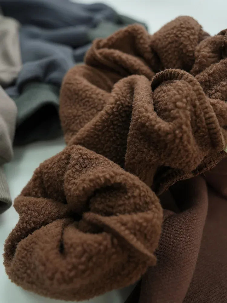 長袖セットアップ キッズセットアップ 2点セット シンプル長袖Vネックスウェットトレーナー+ロングスウェットジョガーパンツ【mh0008129】