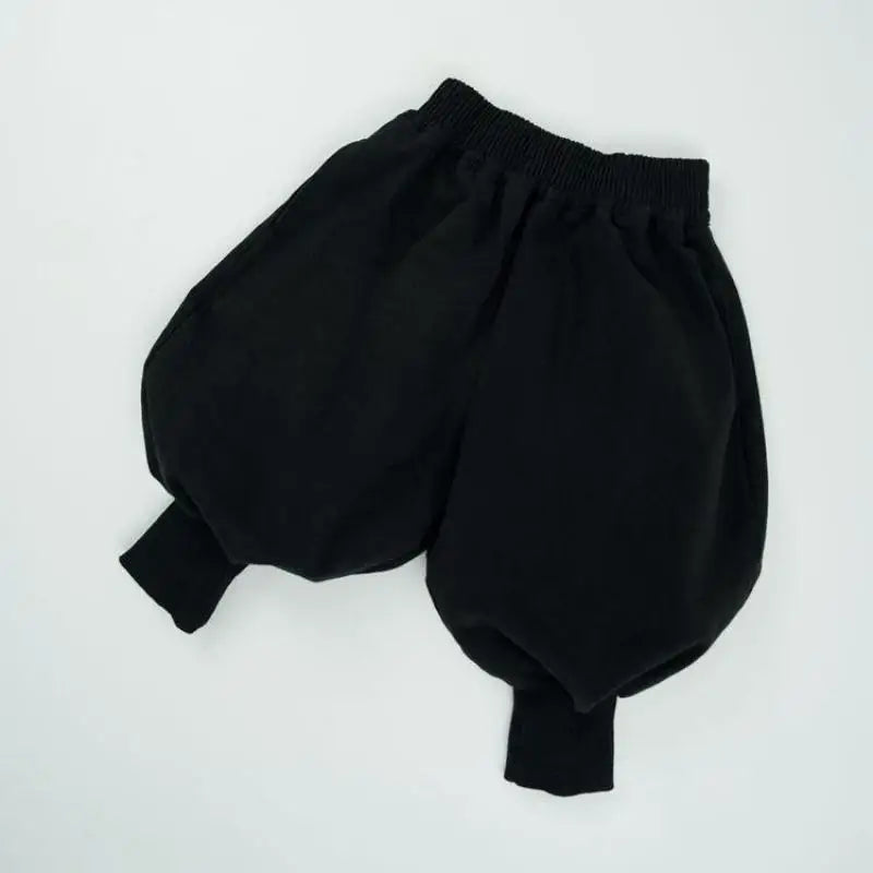 ロングパンツ・スウェットパンツ キッズパンツ ルーズワイドロングハーレムパンツ【mh0008603】