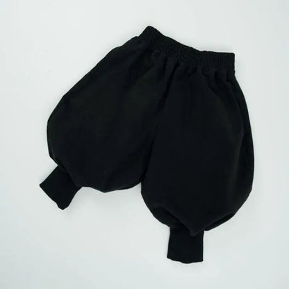 ロングパンツ・スウェットパンツ キッズパンツ ルーズワイドロングハーレムパンツ【mh0008603】