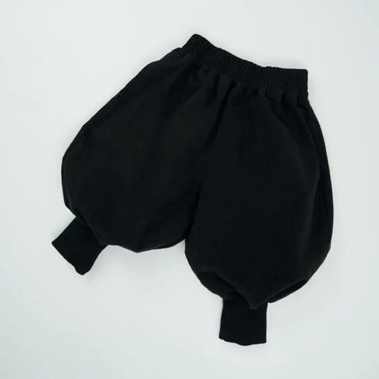 ロングパンツ・スウェットパンツ キッズパンツ ルーズワイドロングハーレムパンツ【mh0008603】