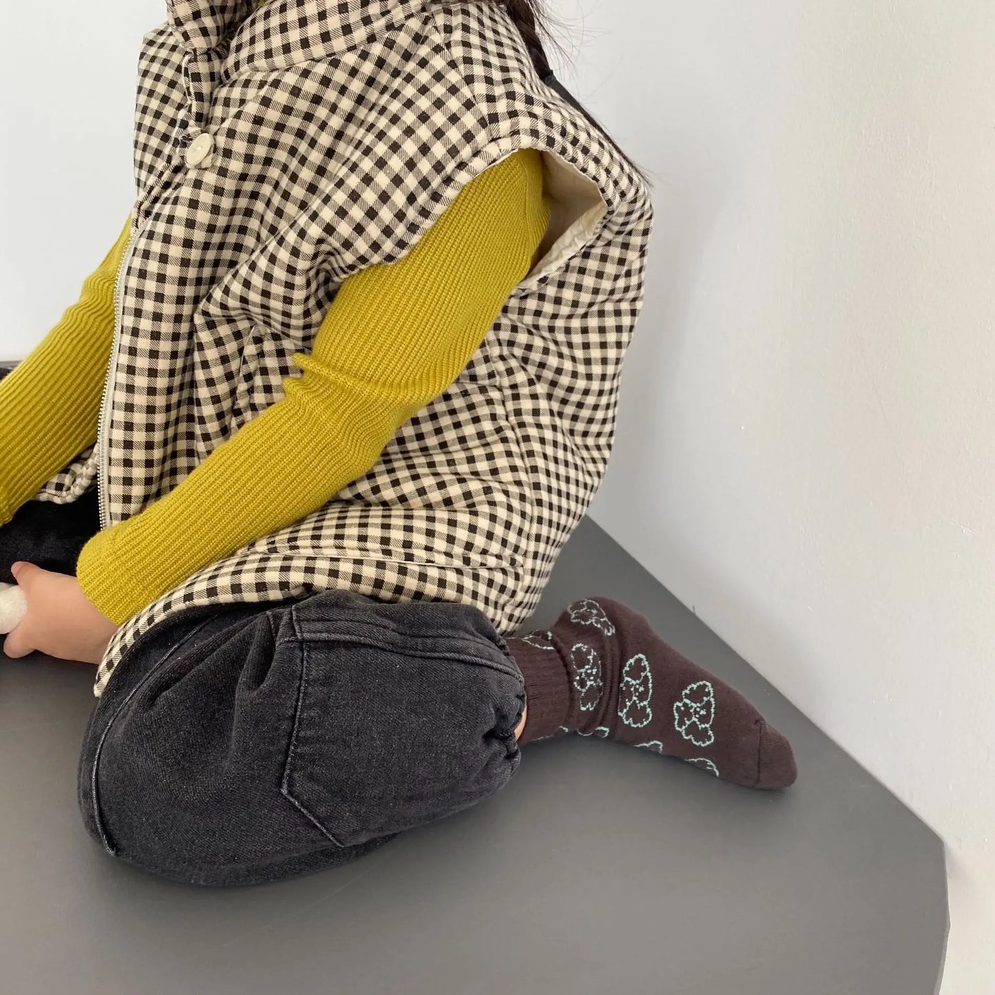 デニムパンツ キッズパンツ 裏フリースデニムバルーンパンツジーンズ【mh0008067】