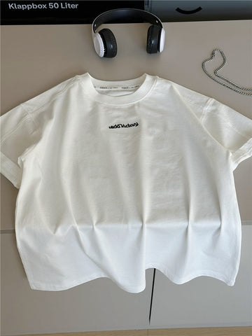 Graphic Cotton Tee バックロゴプリント 半袖Tシャツ【mh0012953】 snidols