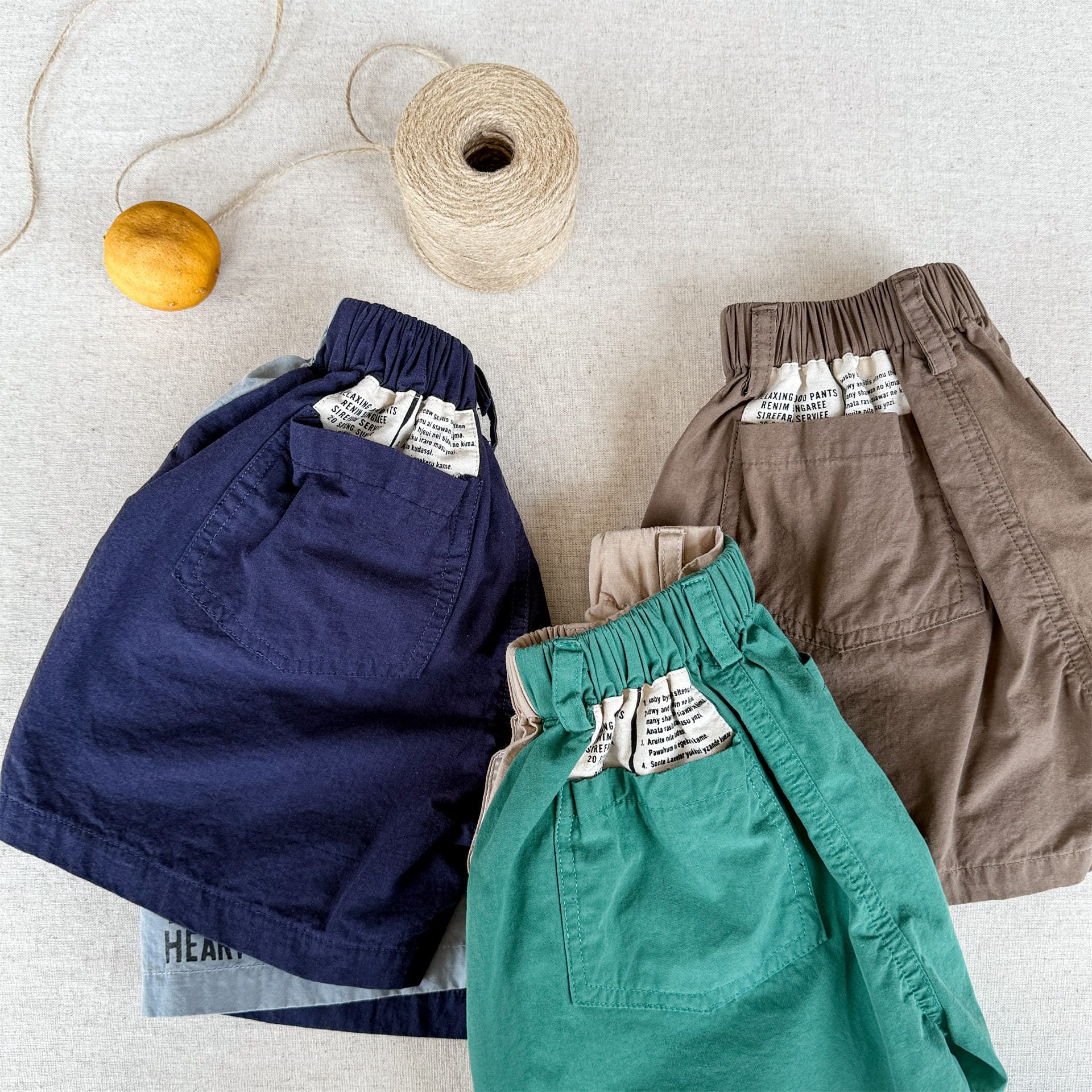Graphic Letter Print Shorts プリント ショートパンツ【mh0013220】 ADbaby ハーフパンツ・ショートパンツ
