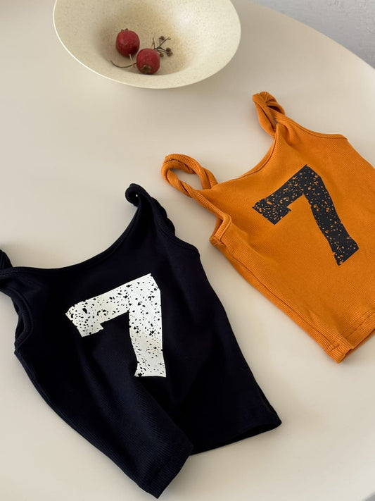 Graphic Print Cami クロップド キャミソール【mh0013065】 mamahalo kids タンクトップ・キャミソール・ノースリーブトップス