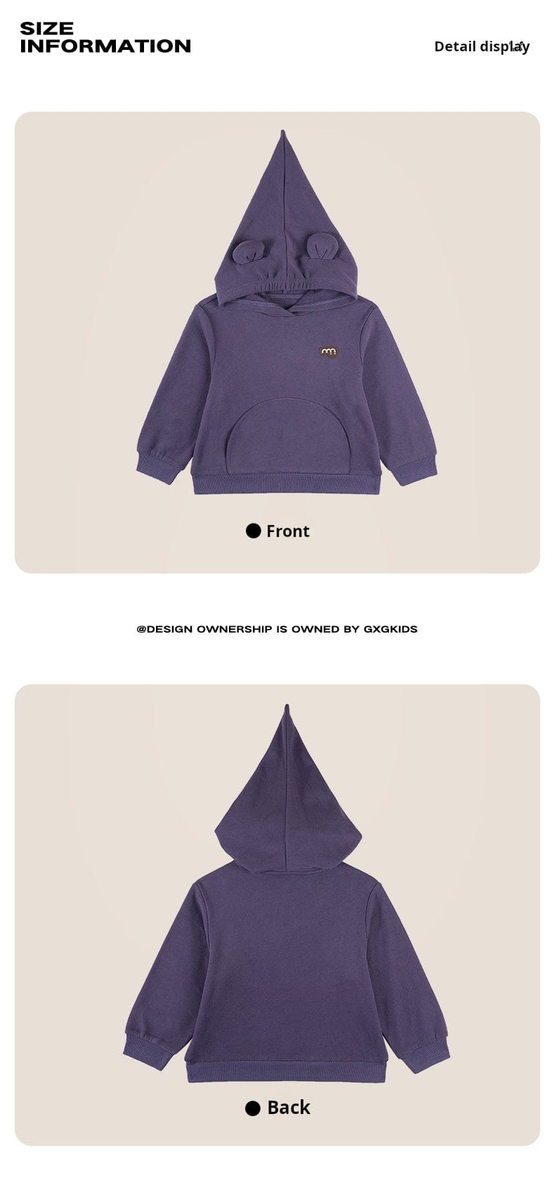 トレーナー・フーディ 長袖スウェットパーカー 綿100% フード付き 無地 ゆるシルエット【mh0011337】