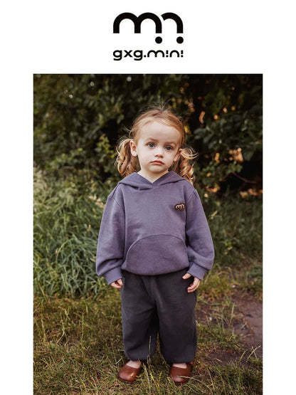 トレーナー・フーディ 長袖スウェットパーカー 綿100% フード付き 無地 ゆるシルエット【mh0011337】