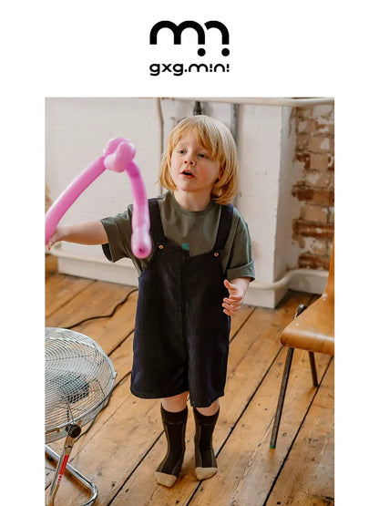 オーバーオール anti-fading denim shorts【mh0009504】