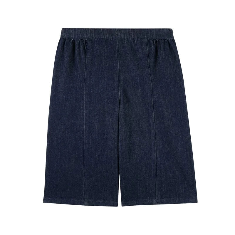 デニムパンツ Denim Blue / 90cm ロングパンツ デニム素材 ストレート ゆるシルエット 無地 カジュアル【mh0011324】