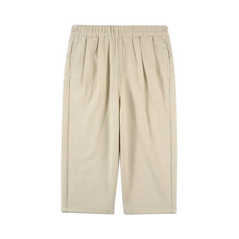 ロングパンツ・スウェットパンツ Khaki / 90cm ロングパンツ コーデュロイ 綿素材 無地 ゆったり カジュアル【mh0011323】