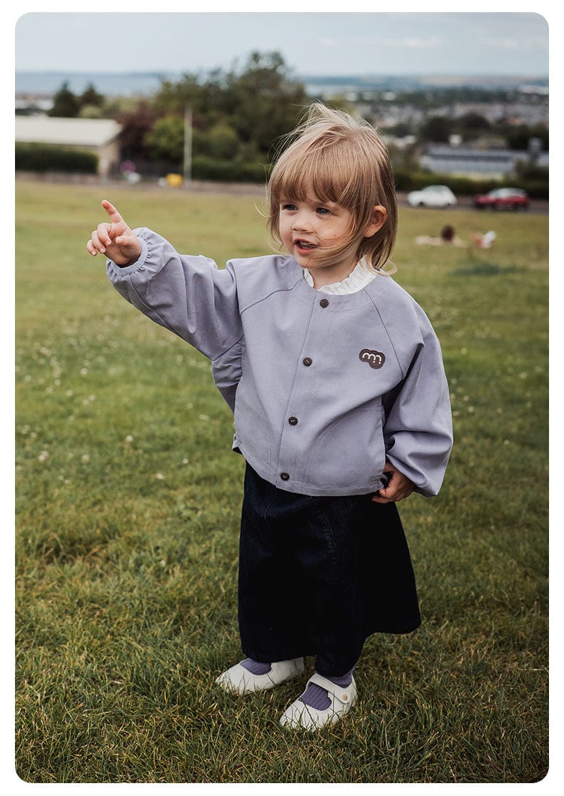 カーディガン・パーカー 長袖カーディガンジャケット ノーカラー ラグラン袖 ギャザー ショート丈 ブルゾン【mh0011304】