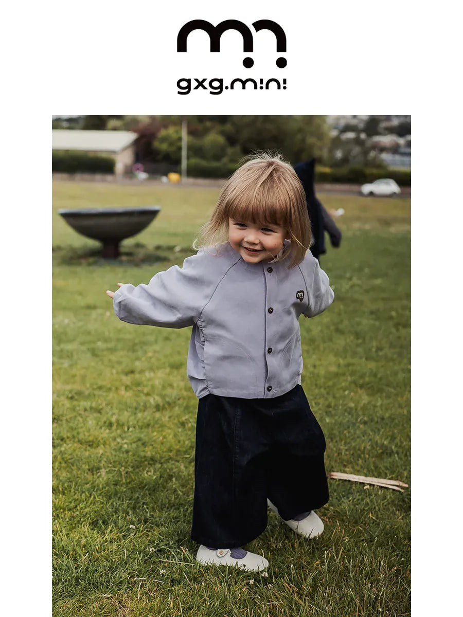 カーディガン・パーカー 長袖カーディガンジャケット ノーカラー ラグラン袖 ギャザー ショート丈 ブルゾン【mh0011304】