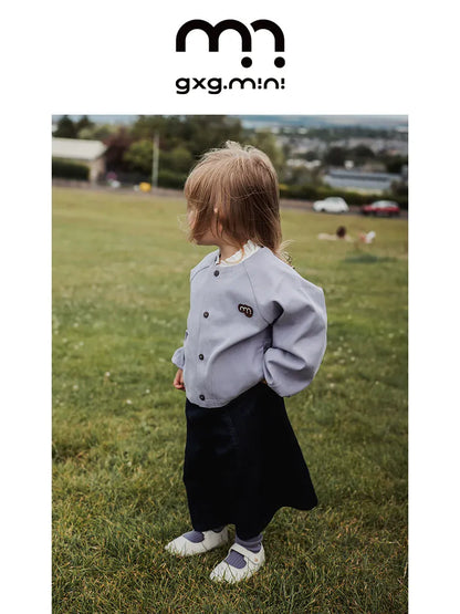 カーディガン・パーカー 長袖カーディガンジャケット ノーカラー ラグラン袖 ギャザー ショート丈 ブルゾン【mh0011304】