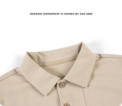 長袖シャツ・ブラウス 長袖ポロシャツ プルオーバー 無地 北欧風 ブラウス【mh0011308】