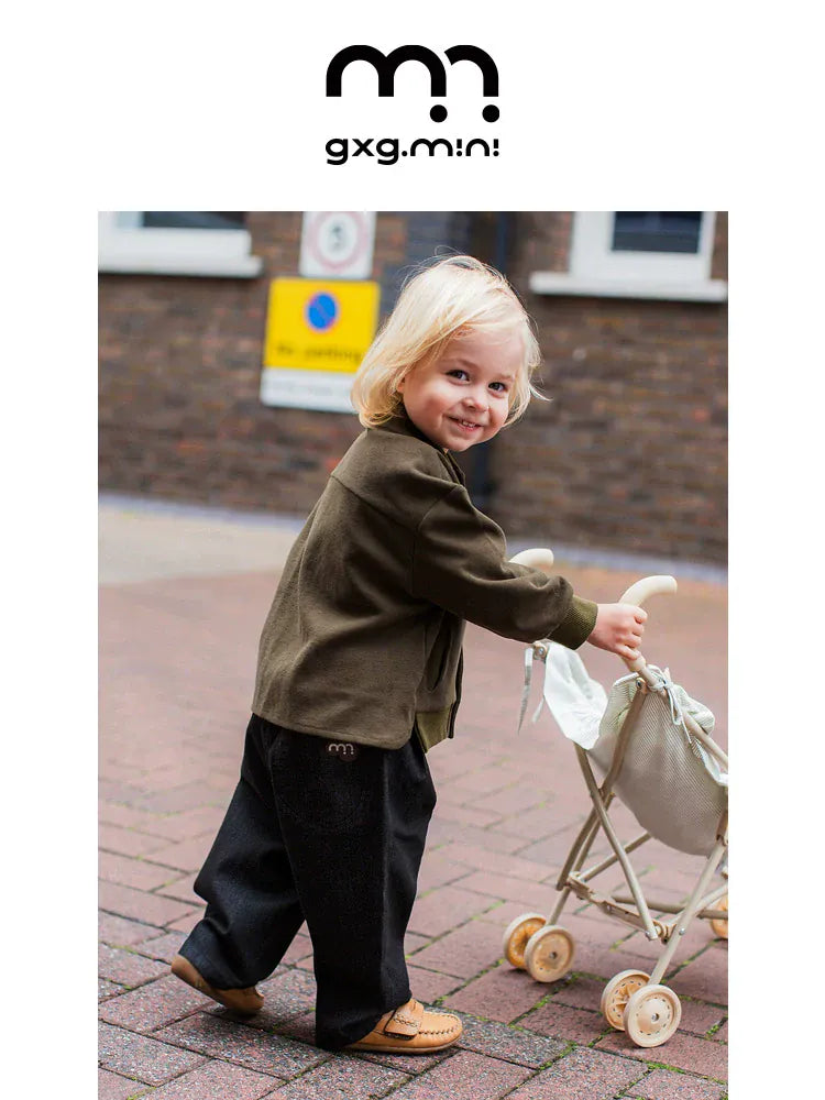 カーディガン・パーカー 長袖カーディガン ニット素材 スタンドカラー リブ袖 カジュアル【mh0011312】