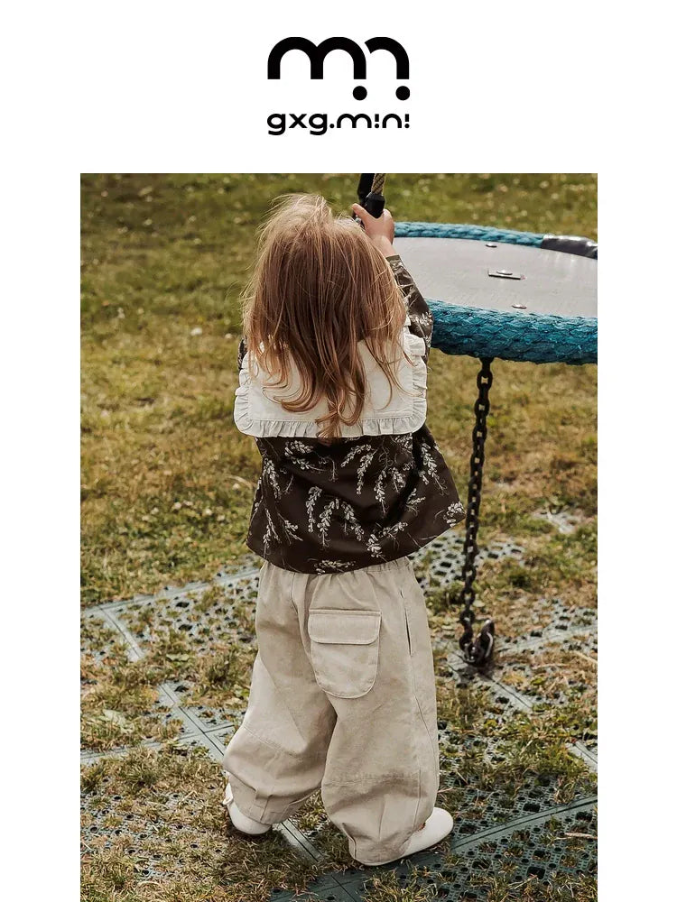 ロングパンツ・スウェットパンツ ロングパンツ ワイドシルエット ゆったり 無地 カジュアル【mh0011314】