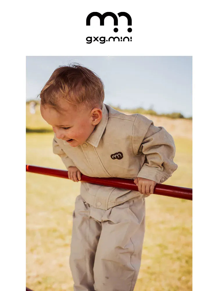 ショートコート・ジャケット・ジャンパー 長袖アウター スタンドカラー 無地 シンプル ボタン【mh0011316】