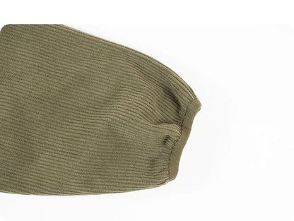 ショートコート・ジャケット・ジャンパー 長袖ジャケット コーデュロイ ノーカラー レトロ アウター【mh0011318】