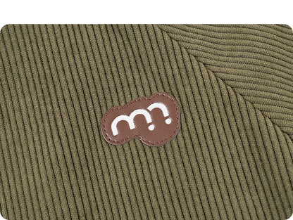 ショートコート・ジャケット・ジャンパー 長袖ジャケット コーデュロイ ノーカラー レトロ アウター【mh0011318】