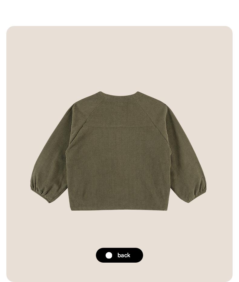 ショートコート・ジャケット・ジャンパー 長袖ジャケット コーデュロイ ノーカラー レトロ アウター【mh0011318】