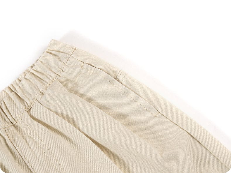 ロングパンツ・スウェットパンツ ロングパンツ コーデュロイ 綿素材 無地 ゆったり カジュアル【mh0011323】