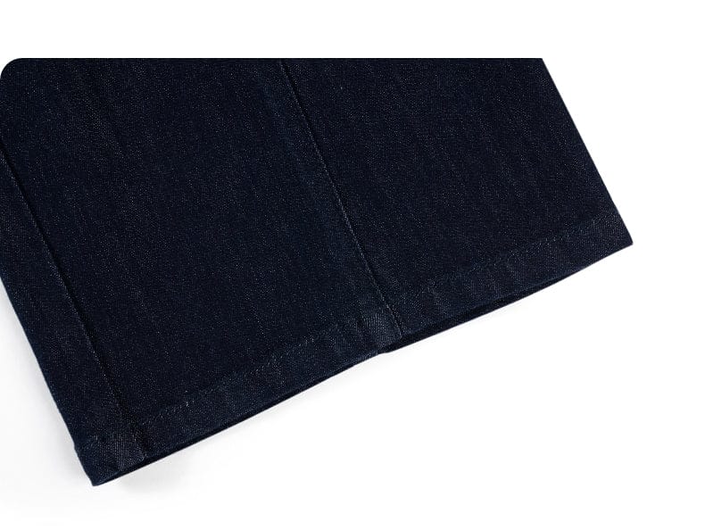 デニムパンツ ロングパンツ デニム素材 ストレート ゆるシルエット 無地 カジュアル【mh0011324】