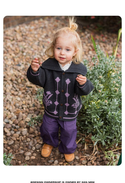 カーディガン・パーカー 長袖カーディガン ウール混紡 ビッグカラー レトロ アウター【mh0011328】