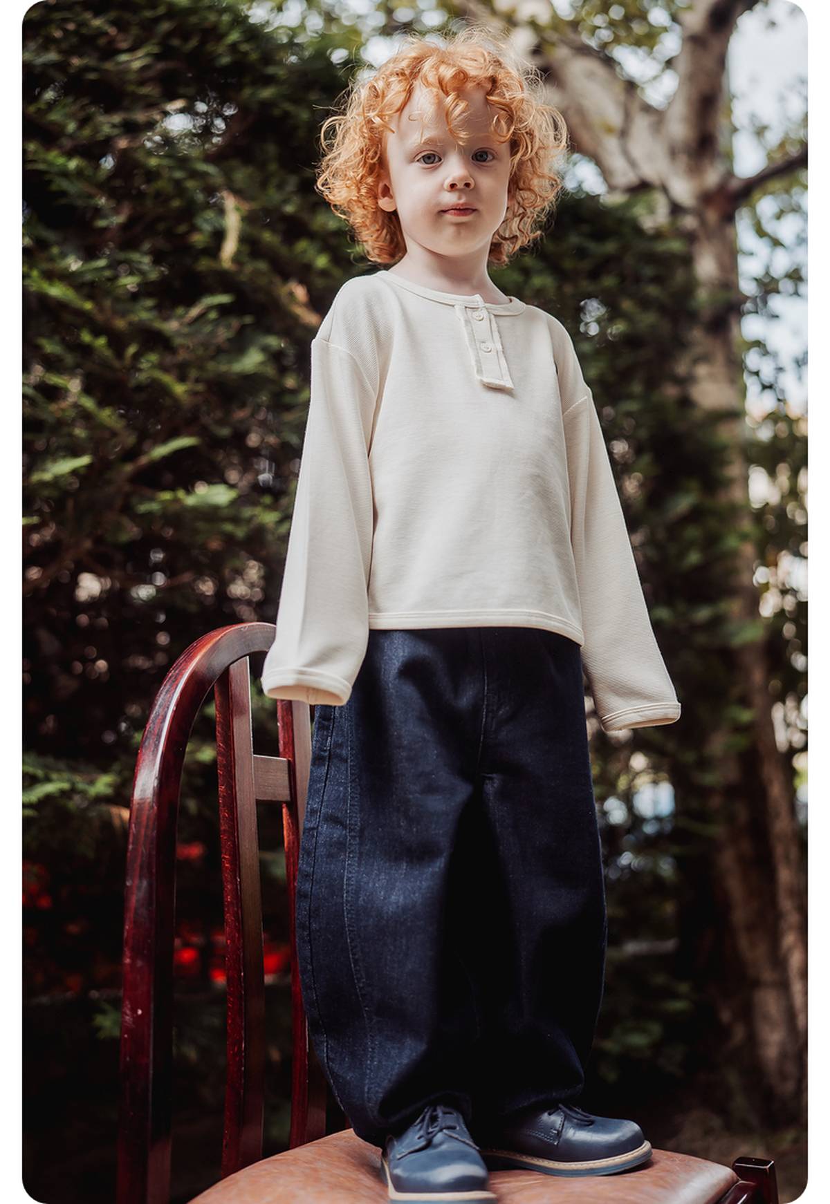 デニムパンツ ロングパンツ デニム素材 バルーンシルエット ゆったり 無地【mh0011329】