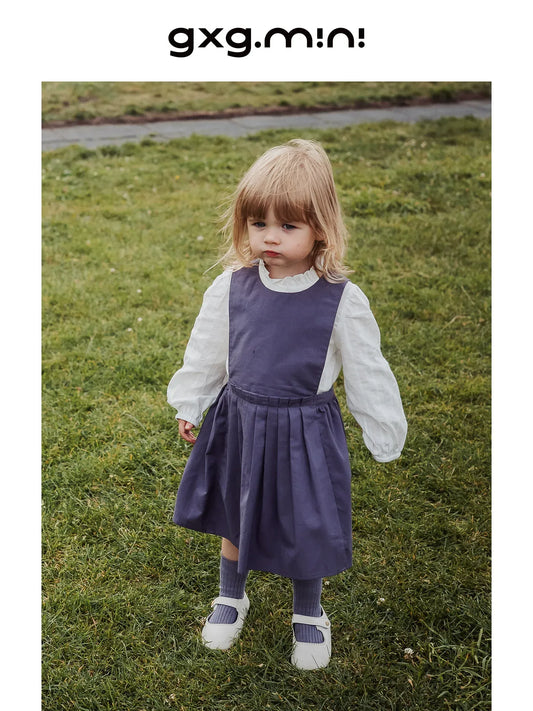 ノースリーブワンピース ジャンパースカート 無地 サロペットワンピース プリンセスライン【mh0011336】