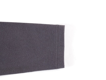 長袖Tシャツ 長袖Tシャツ クルーネック アップリケ プリント 綿素材 ストレッチ【mh0011327】