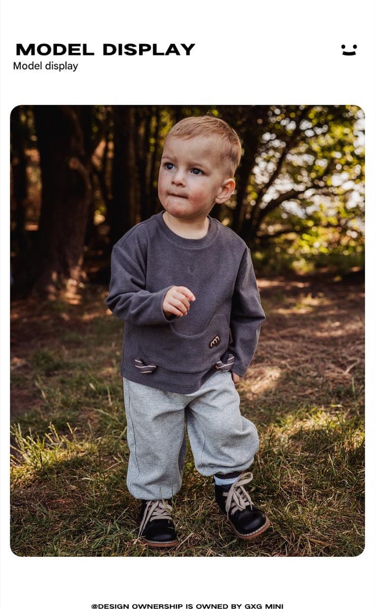 長袖Tシャツ 長袖Tシャツ クルーネック アップリケ プリント 綿素材 ストレッチ【mh0011327】