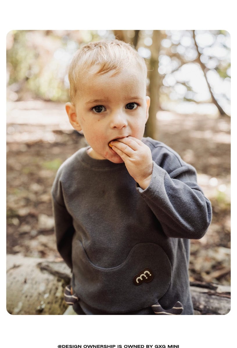 長袖Tシャツ 長袖Tシャツ クルーネック アップリケ プリント 綿素材 ストレッチ【mh0011327】