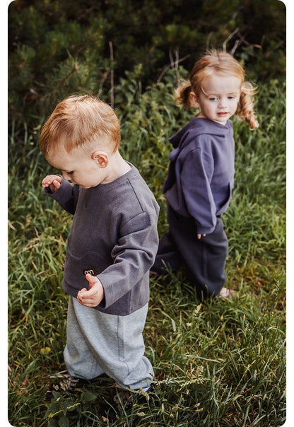 長袖Tシャツ 長袖Tシャツ クルーネック アップリケ プリント 綿素材 ストレッチ【mh0011327】