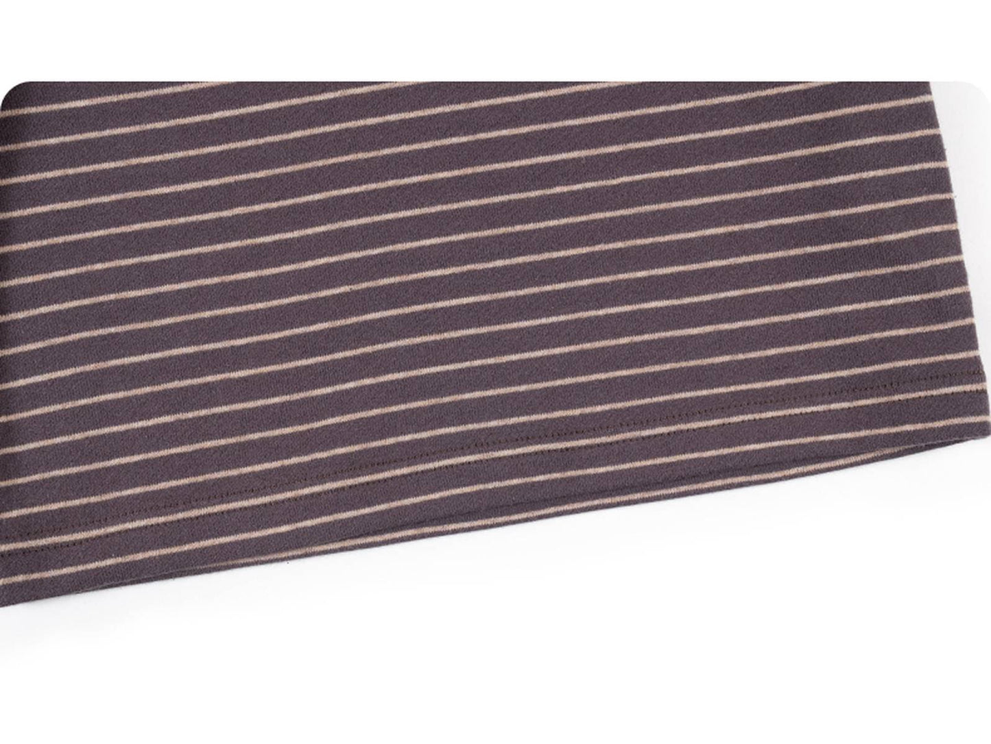 長袖Tシャツ 長袖Tシャツ クルーネック ボーダー柄 綿素材 ストレッチ【mh0011330】