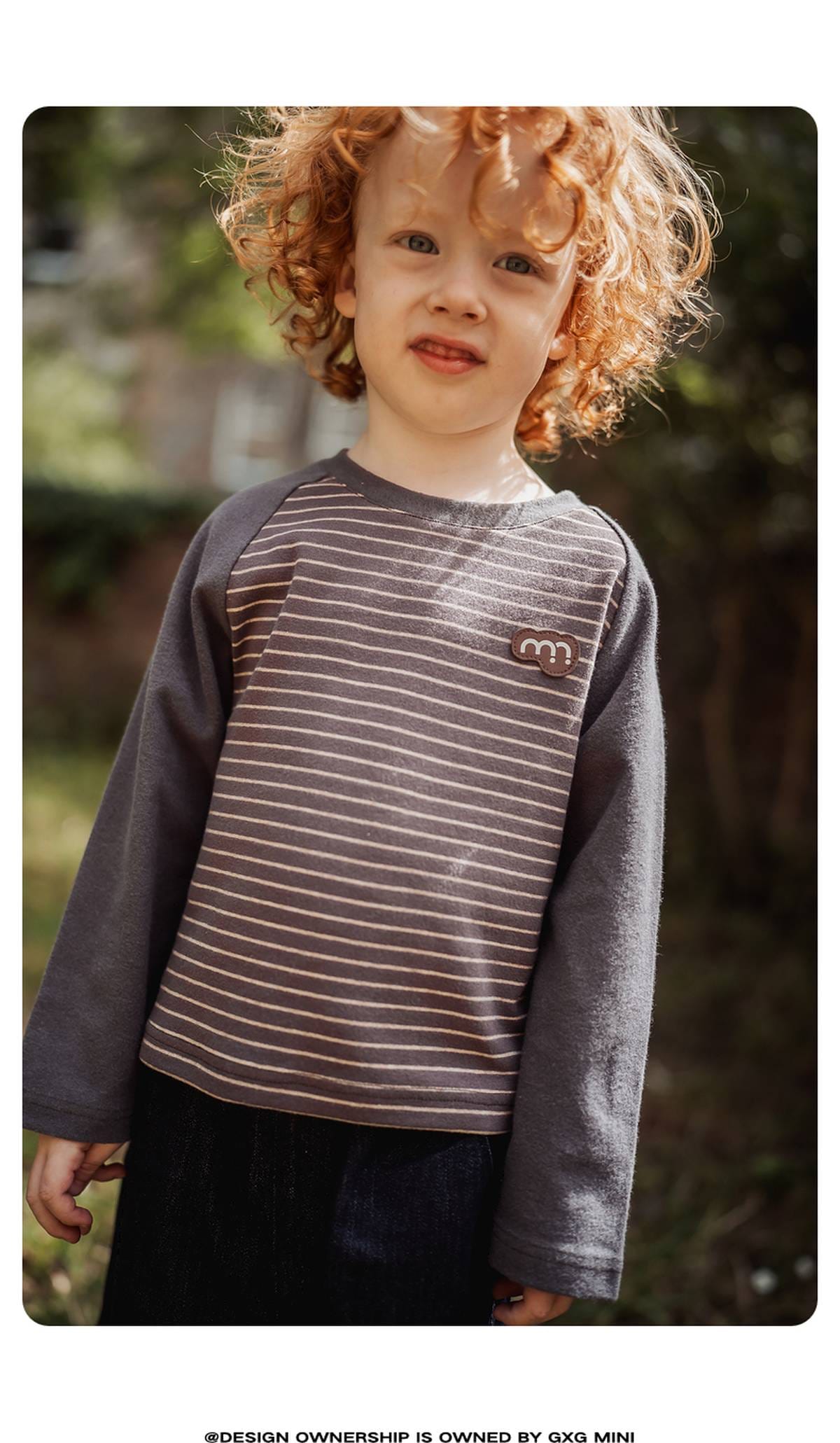 長袖Tシャツ 長袖Tシャツ クルーネック ボーダー柄 綿素材 ストレッチ【mh0011330】