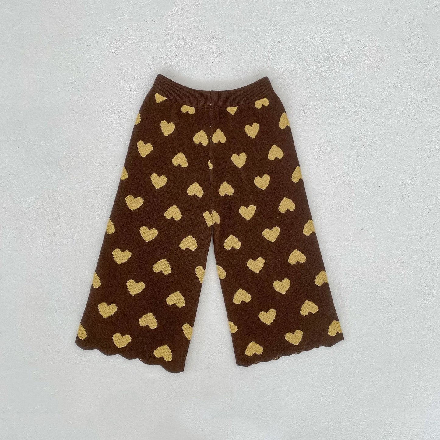 Heart Jacquard Knit Set ハート柄 ニットセットアップ【mh0012399】 Engepapa