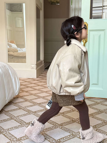 ハーフパンツ・ショートパンツ もこもこボアショートパンツ 裏地付き 秋冬 防寒 ボアパンツ【mh0011453】