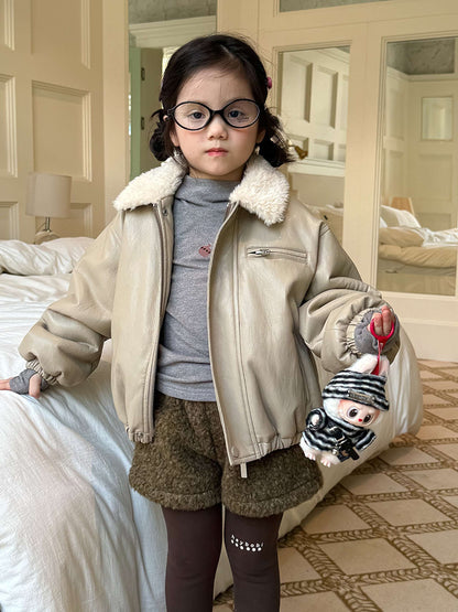 ハーフパンツ・ショートパンツ もこもこボアショートパンツ 裏地付き 秋冬 防寒 ボアパンツ【mh0011453】