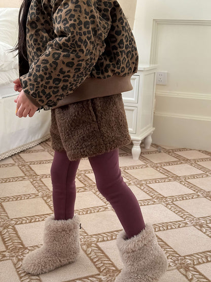 ハーフパンツ・ショートパンツ もこもこボアショートパンツ 裏地付き 秋冬 防寒 ボアパンツ【mh0011453】