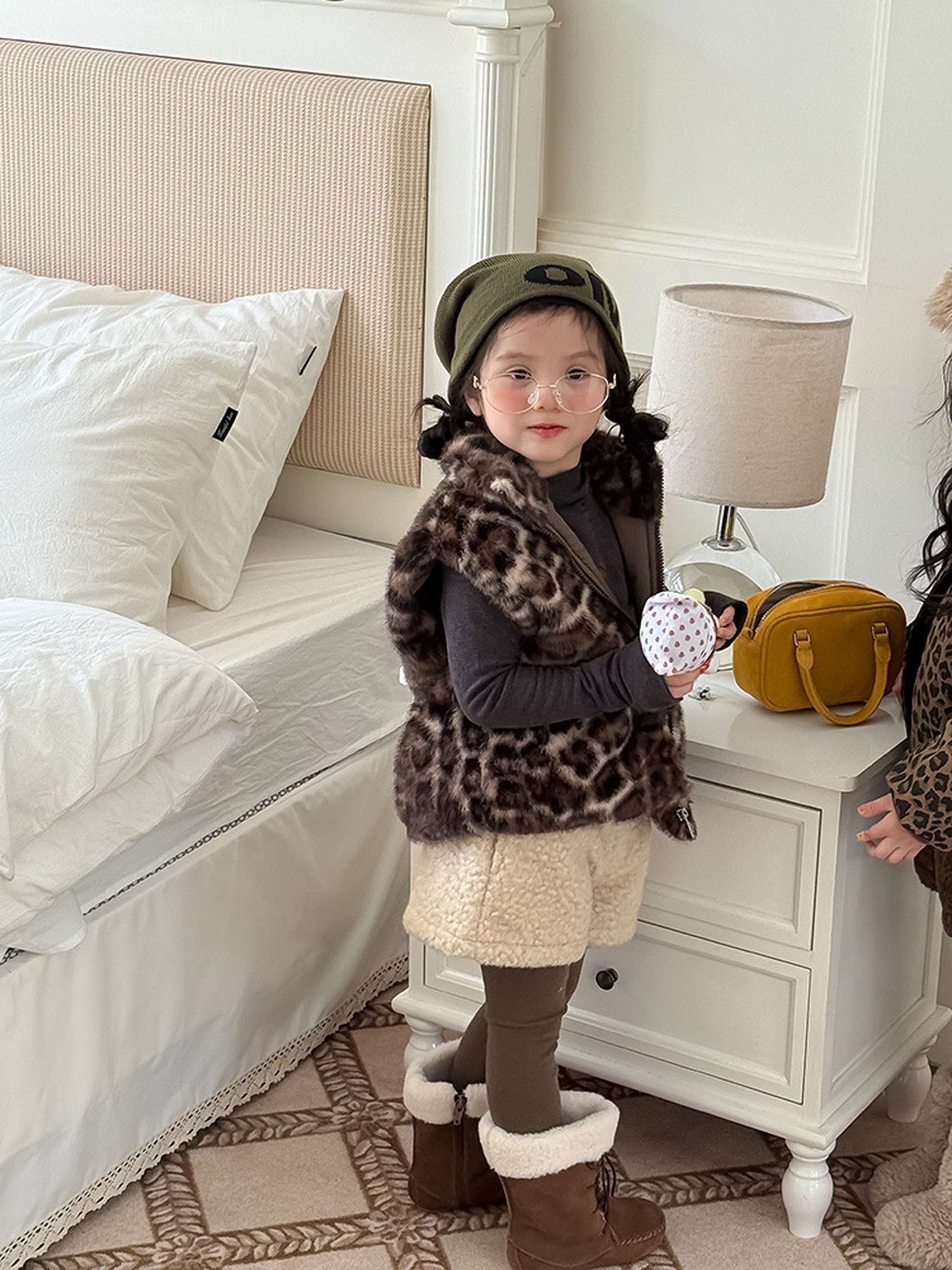 ハーフパンツ・ショートパンツ もこもこボアショートパンツ 裏地付き 秋冬 防寒 ボアパンツ【mh0011453】